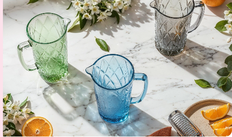 Caneca de plástico coloridas nobre